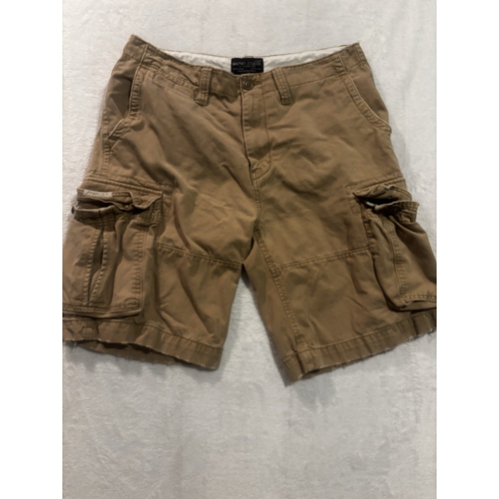 Nautica‎ Jeans Co. Y2K Cargo Shorts Mens Size 31 Distressed Grunge Cotton